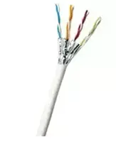 AT&T AT&T 4-Pair 24 AWG U/UTP CAT6 LS0H IEC 60332-1 Cable Gray 500m drum